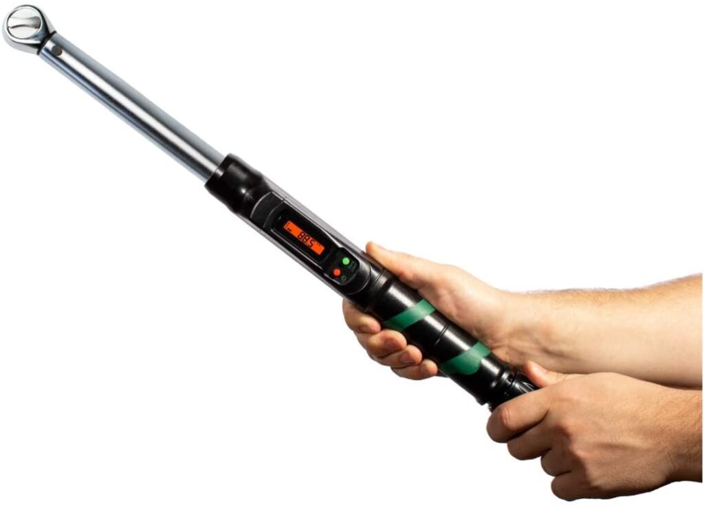 Shop eTORK 3/8″ Drive Digital Scale Torque Wrench EC2100